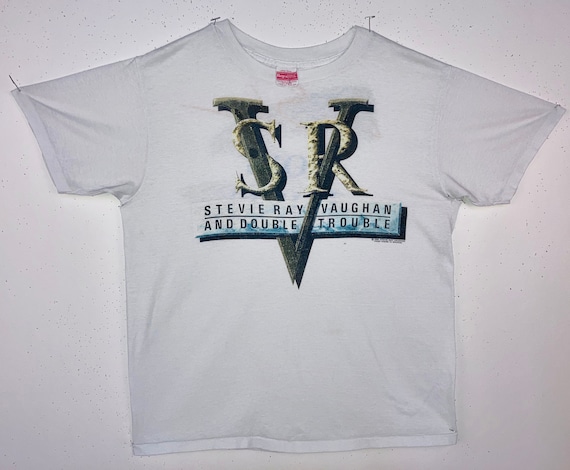 Stevie Ray Vaughan 1989 Tour Tシャツ 1989 Stevie Ray Vaughan Tour T-shirt Size Large - Etsy