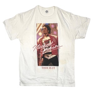 RARE Michael Jackson This is It Tour Tee