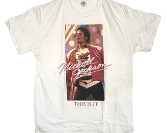 Vintage Michael Jackson This is It Movie Tour T-shirt Large - Etsy