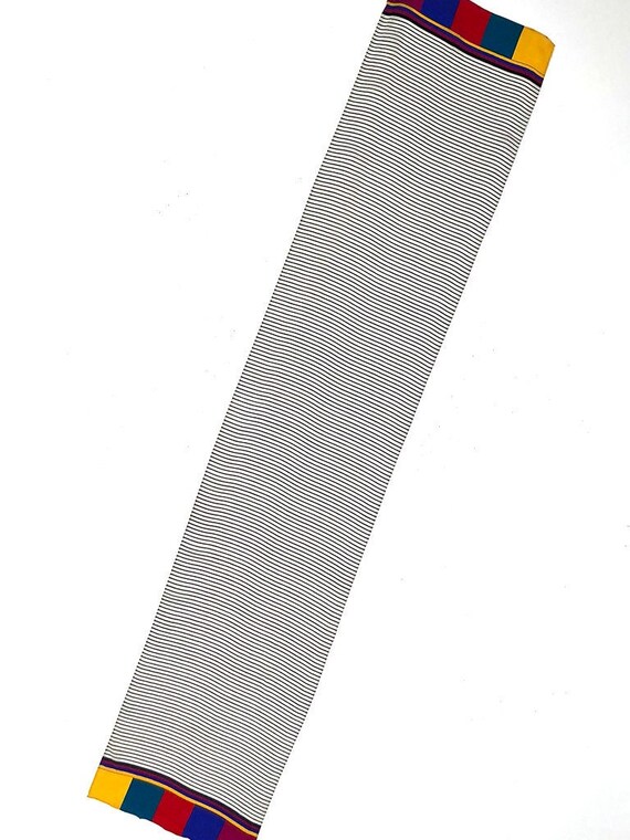 Albert Nipon 100% Silk Long Scarf - image 2