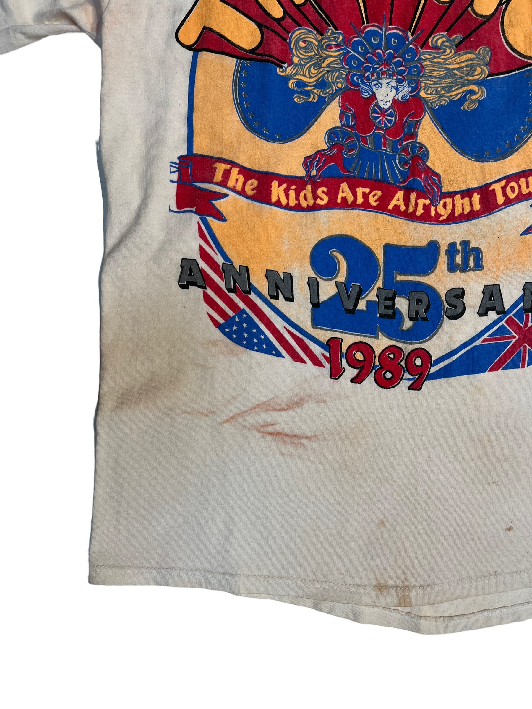 1989 the WHO the Kids Are Alright Tour T-shirt | Vintage 1989 the WHO the Kids Are Alright Tour T-shirt | Vintage