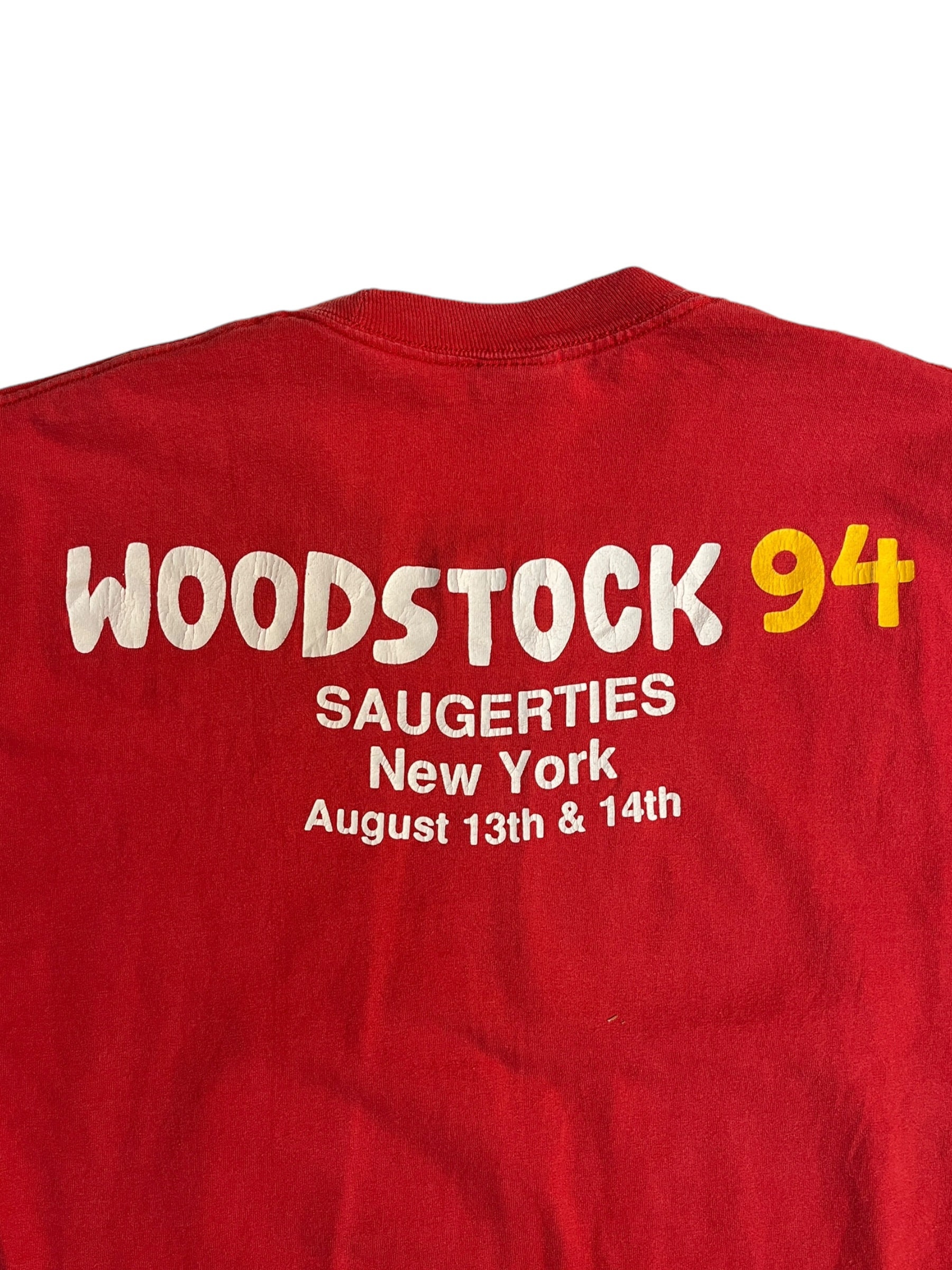 1994 Woodstock Festival T-shirt | Vintage Size XL - Etsy
