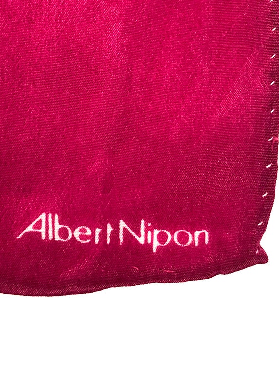 Albert Nipon 100% Silk Long Scarf - image 3