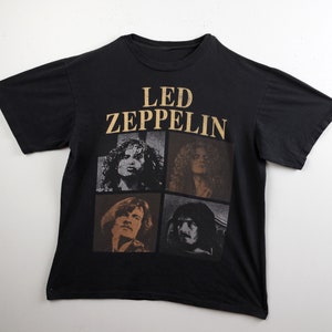LED ZEPPELIN 1990&#39;s Graphic Vintage Concert Tee