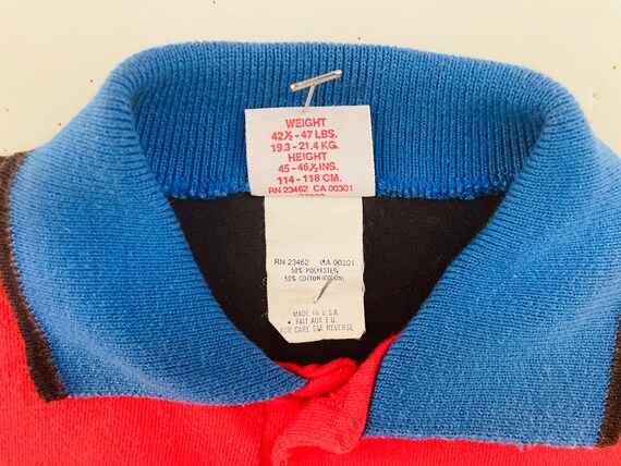 Action Line Primary Color Block Long Sleeved Shir… - image 4