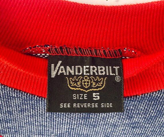 Vanderbilt Long Sleeve Acrylic Deadstock 1970's - image 4