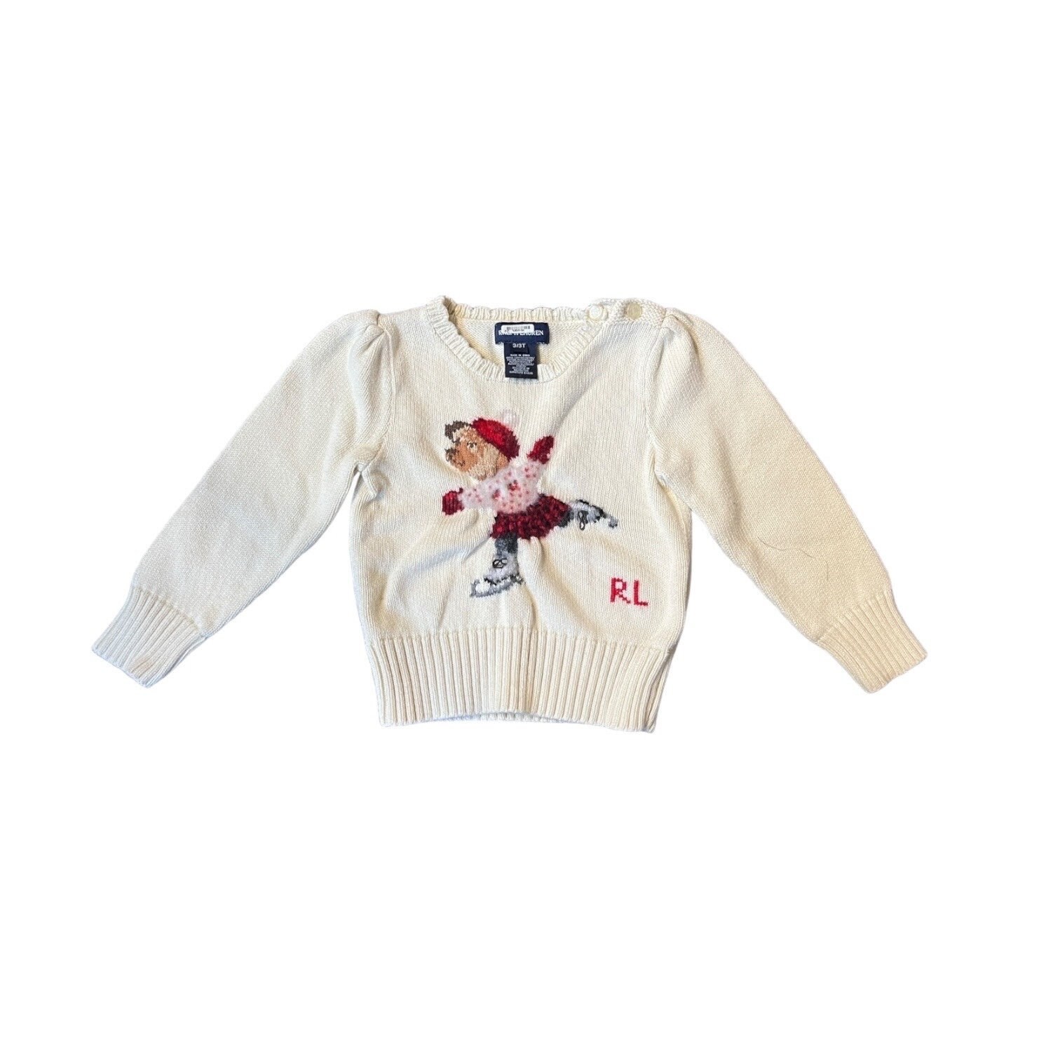 Polo bear sweater baby clearance