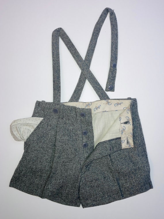 1950's Wool Suspender Shorts size 6 - image 3