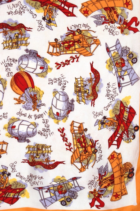 Up Up and Away!!! Graphic Scarf - image 2