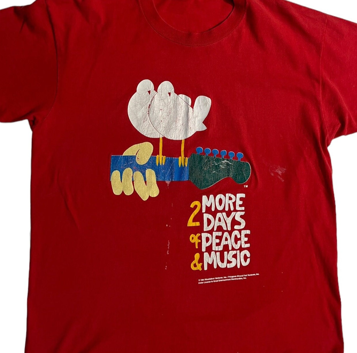 1994 Woodstock Festival T-shirt | Vintage Size XL - Etsy
