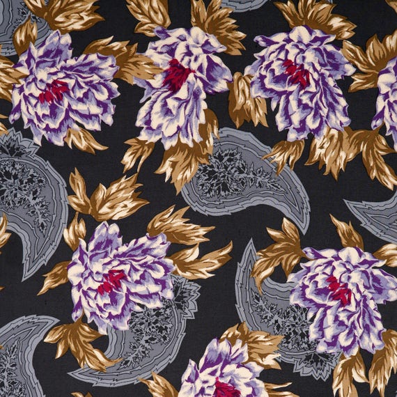 Paisley and Floral Nipon Scarf - image 2