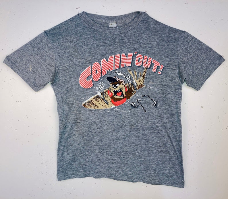 Vintage Tasmanian Devil Tee size Large 1988 image 1