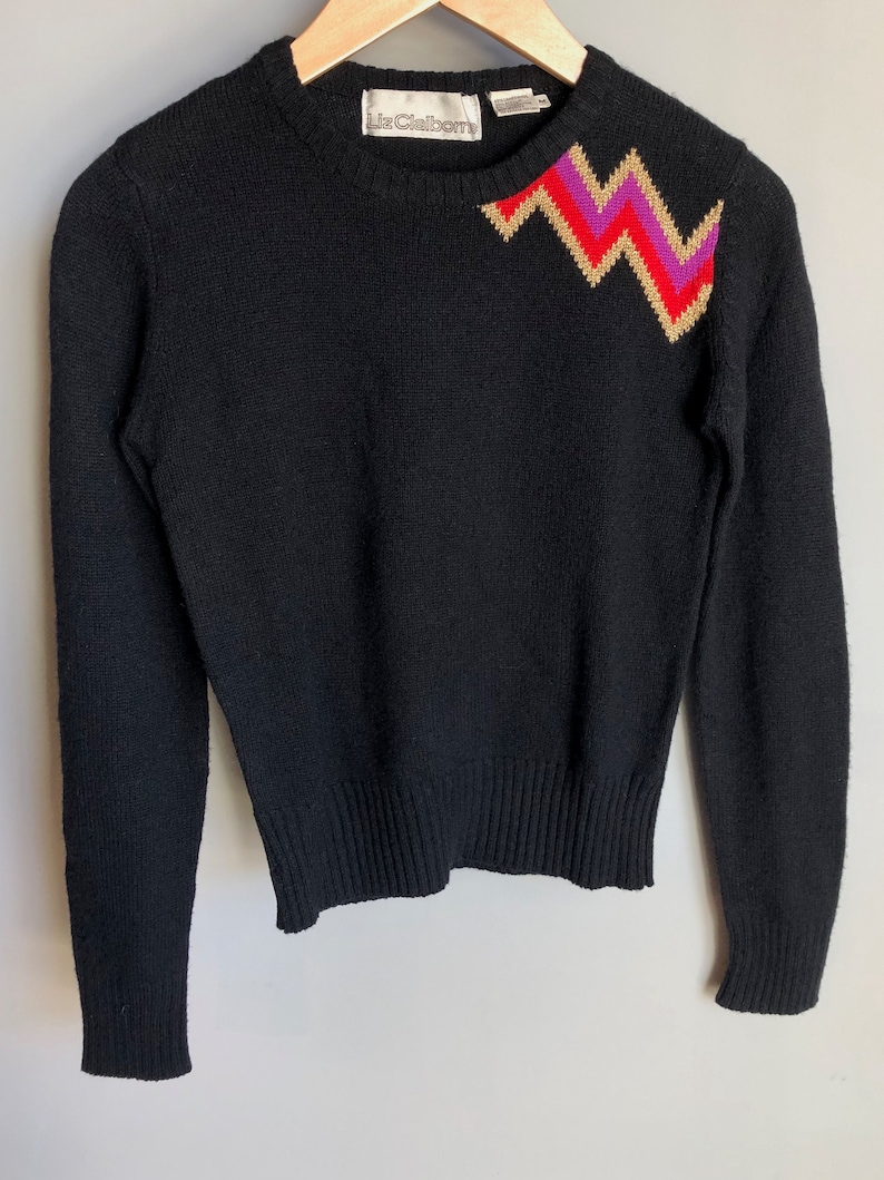 Bowie Vibes Liz Claiborne Youth Sweater Size Med