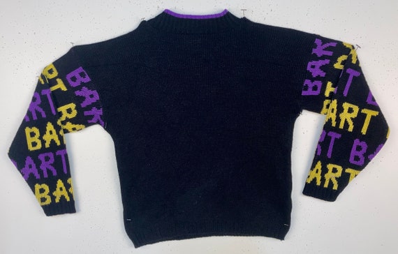 Early 90's Bart Simpson Skateboarding Knit Sweater Kleding Unisex kinderkleding Sweaters 
