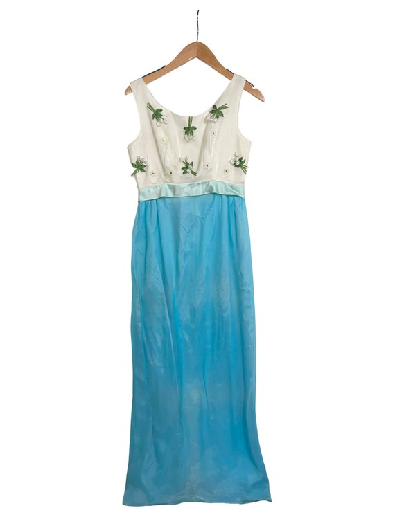 Embroidered floral maxi dress - Gem