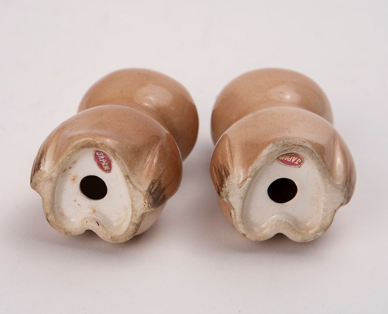 Occupied Japan Woot Woot Owl Salt and Pepper Shakers