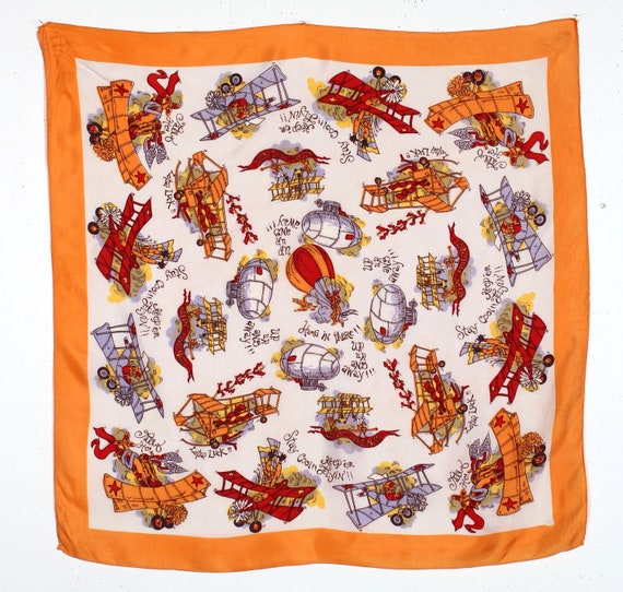Up Up and Away!!! Graphic Scarf - image 1