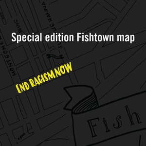 Special Edition End Racism Now Fishtown Philadelphia Karte - Digitaler Download PDF