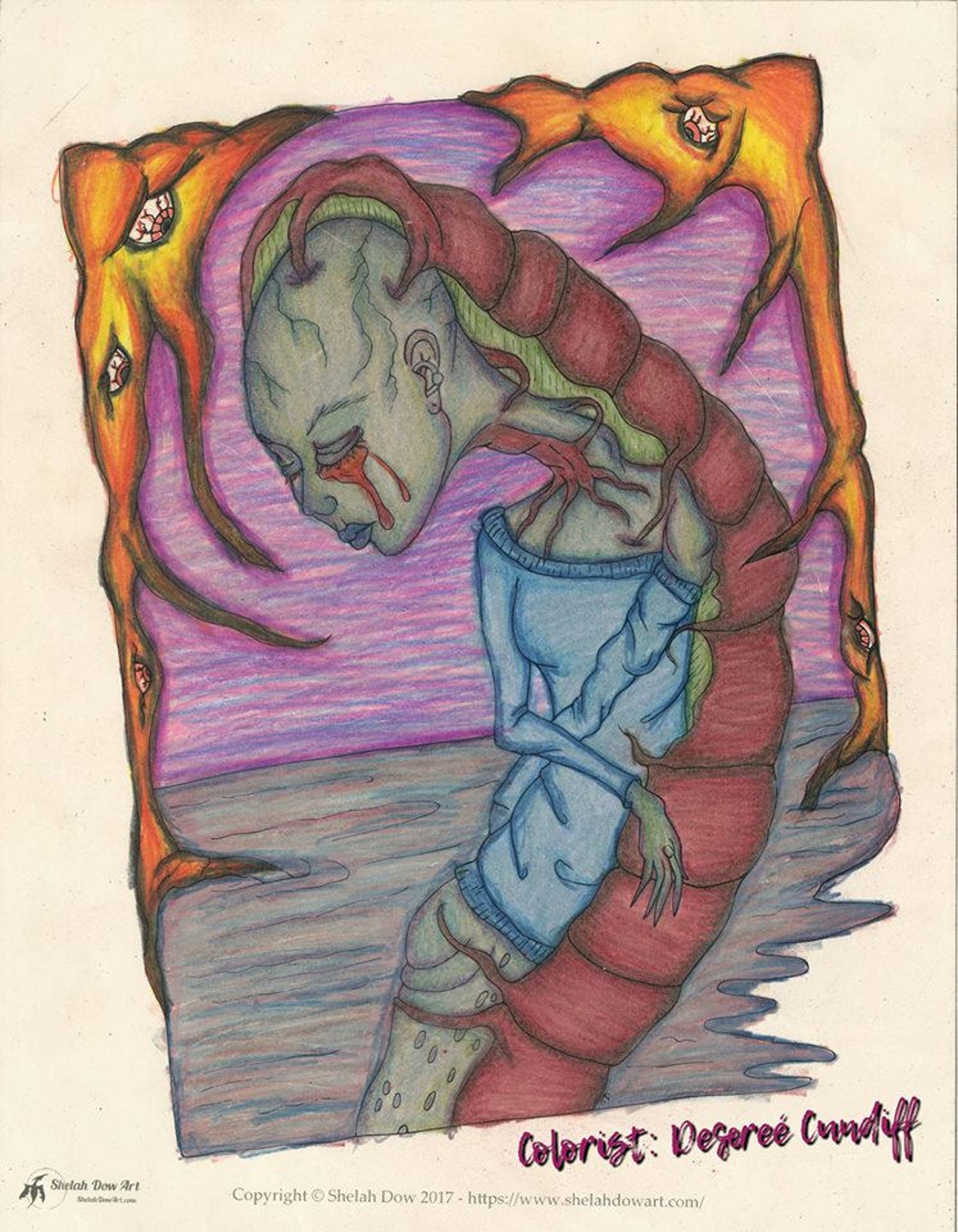 Chronic Pain Awareness Coloring Page Externalized 3 | Etsy