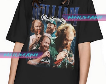 Camiseta William Montgomery, camiseta gráfica, sudadera gráfica, Y2k, camiseta de regalo para fanáticos