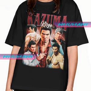 Kazuma Kiryu Shirt, Kazuma Kiryu Shirt, Graphic Sweatshirt, Y2k, Fans Gift Shirt