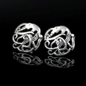 Vintage Kopi Smykker - Denmark - Sterling Silver Stud Earrings