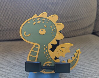 Cartoon Dragon Phone Stand – Decorative & Functional