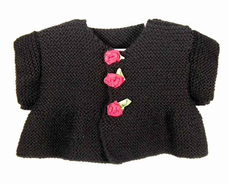 Girls Knitting Patterns Toddler Girls Knitting Patterns Shrug Knitting Patterns Sizes 2-3 Yrs Sweater Knitting Pattern for Girls via PDF image 4