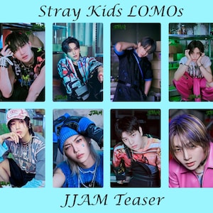Stray Kids JJAM Teaser Fotokarten | Fanmade Lomos | OT8