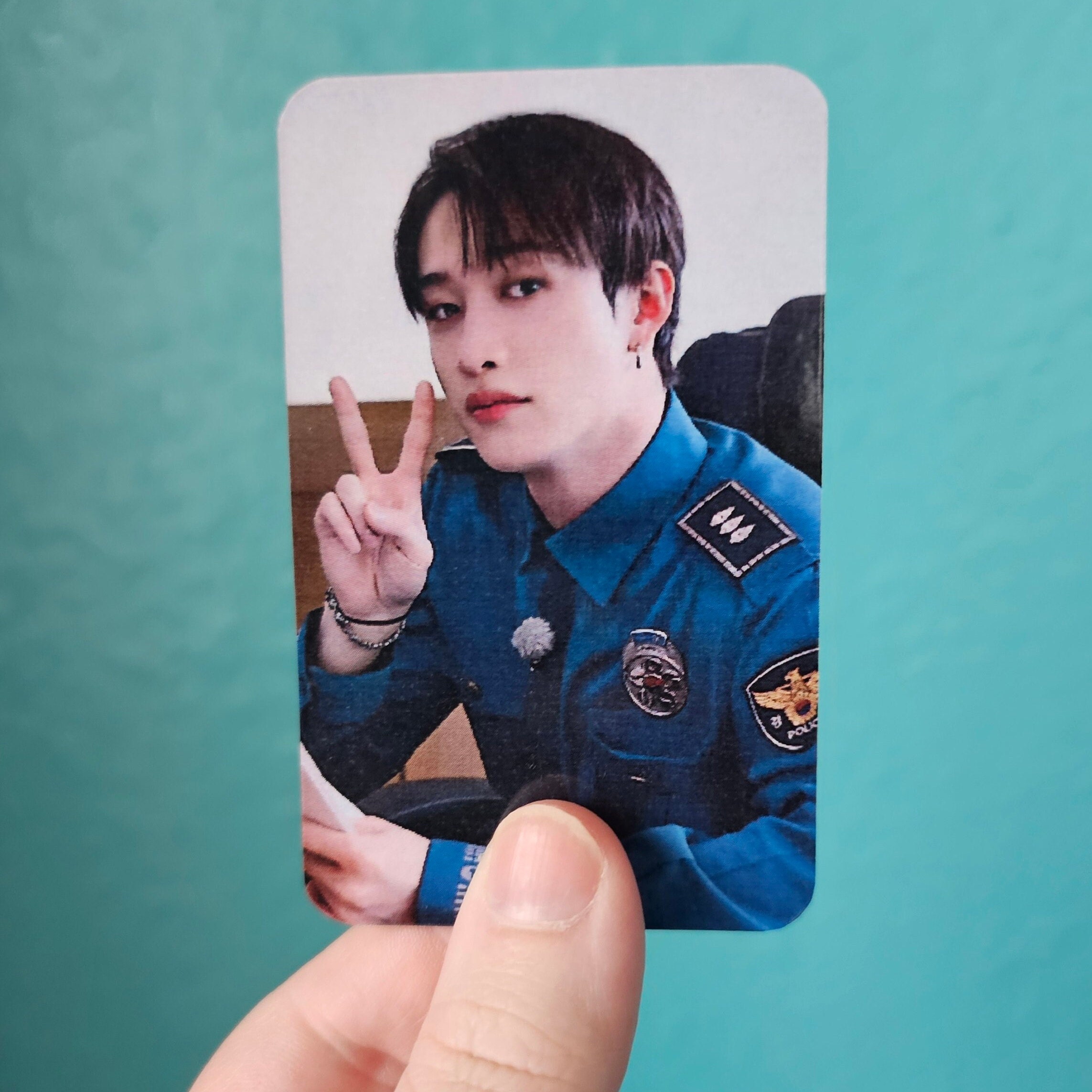 Stray Kids Police Uniforms [SKZ:CODE] | Fanmade Lomos | OT8