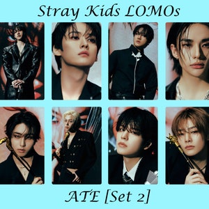 Stray Kids ATE Photocards [Set 2] | Fanmade Lomos | OT8