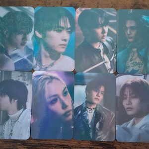 Stray Kids "Lose My Breath" Holographische Fotokarten | Fanmade Lomos | OT8