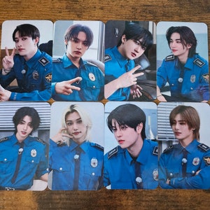 Stray Kids Polizeiuniform [SKZ:CODE] | Fanmade Lomos | OT8