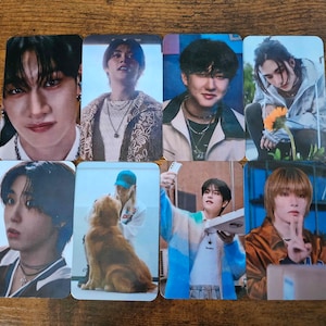 Stray Kids ATE Anhänger [Set 2] | Fangemachte LOMOs | OT8