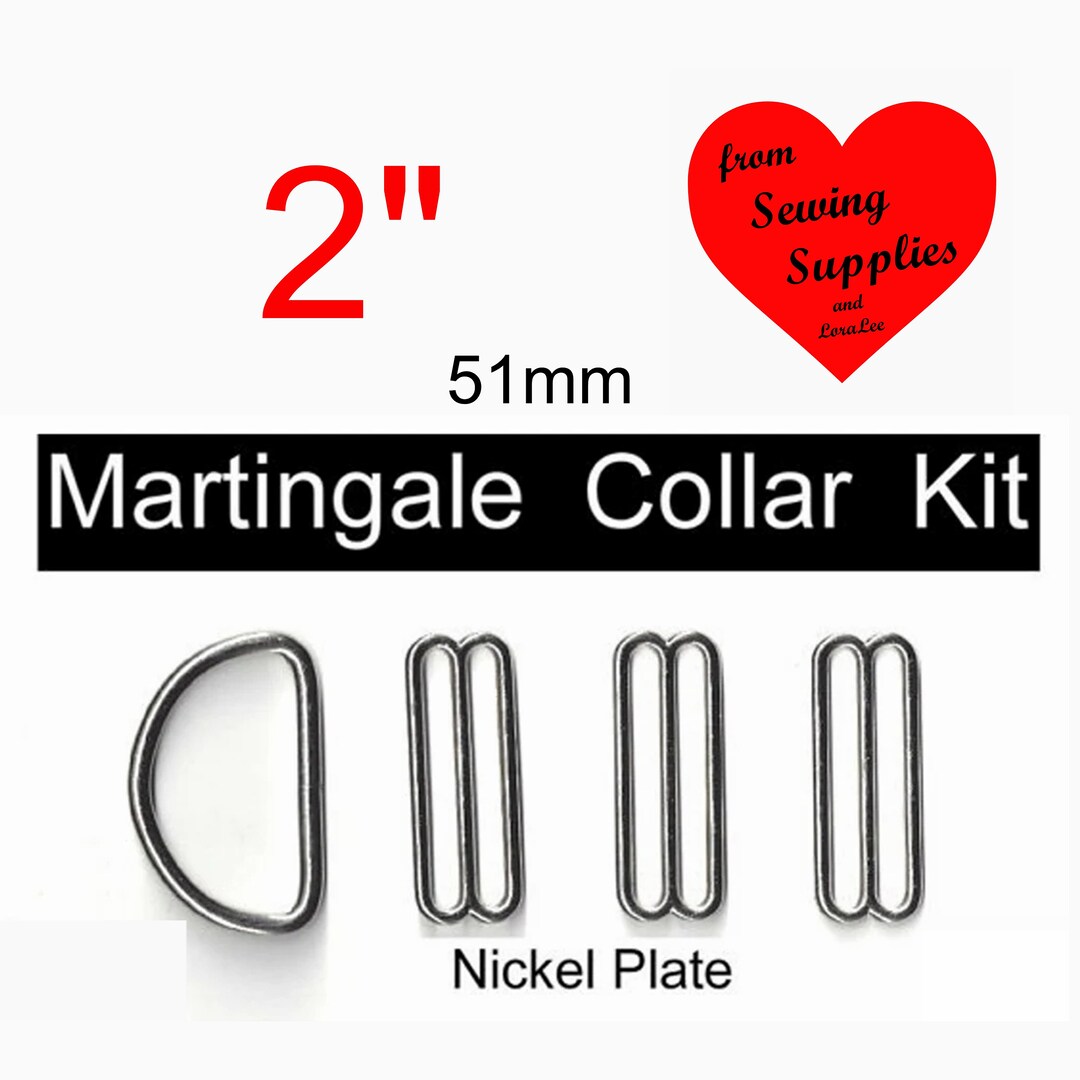 5 SETS 2 Martingale Dog Collar Kits 2 Inch 20 Etsy