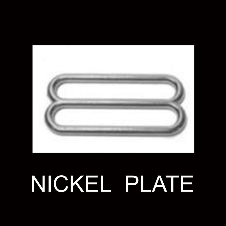 10 PIECES 1 1/2 METAL ZINC Tri-bar Strap Adjuster Nickel or Brass Plate, Black or Antique Brass Buckle Purse Strap Adjuster 1.5 Nickel Plate