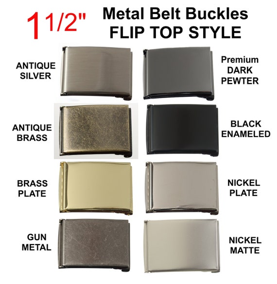 1.5 inch metal buckle