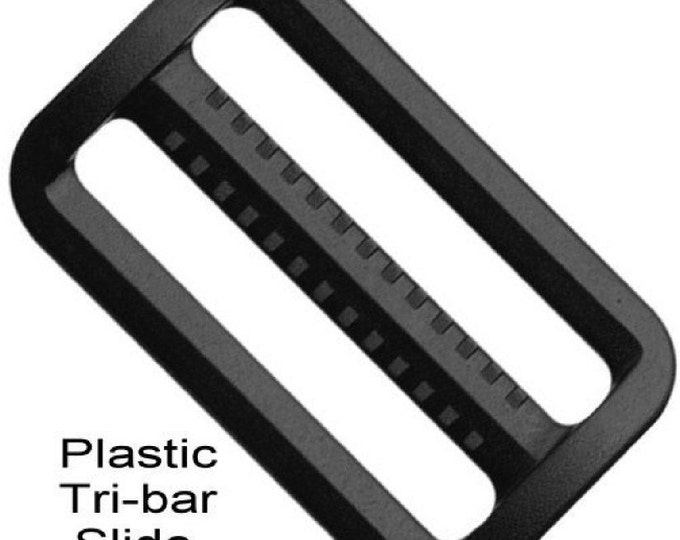 Strap Adjuster 3bar Slide 1 1/4 Inch Heavy Duty Polyacetal Plastic 1.