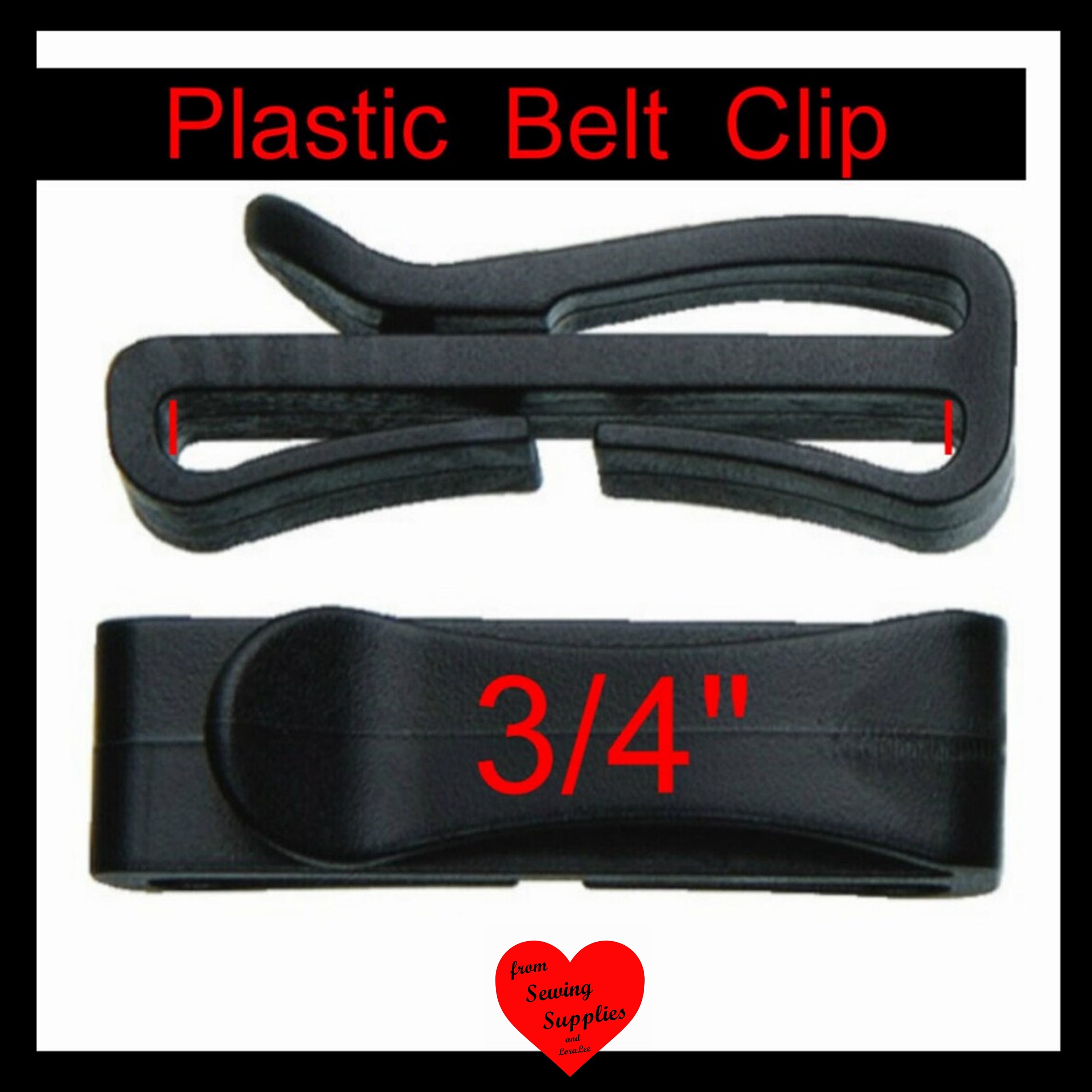7261/7262 3/8 Kitty Clip Curved Plastic Side Release Buckle