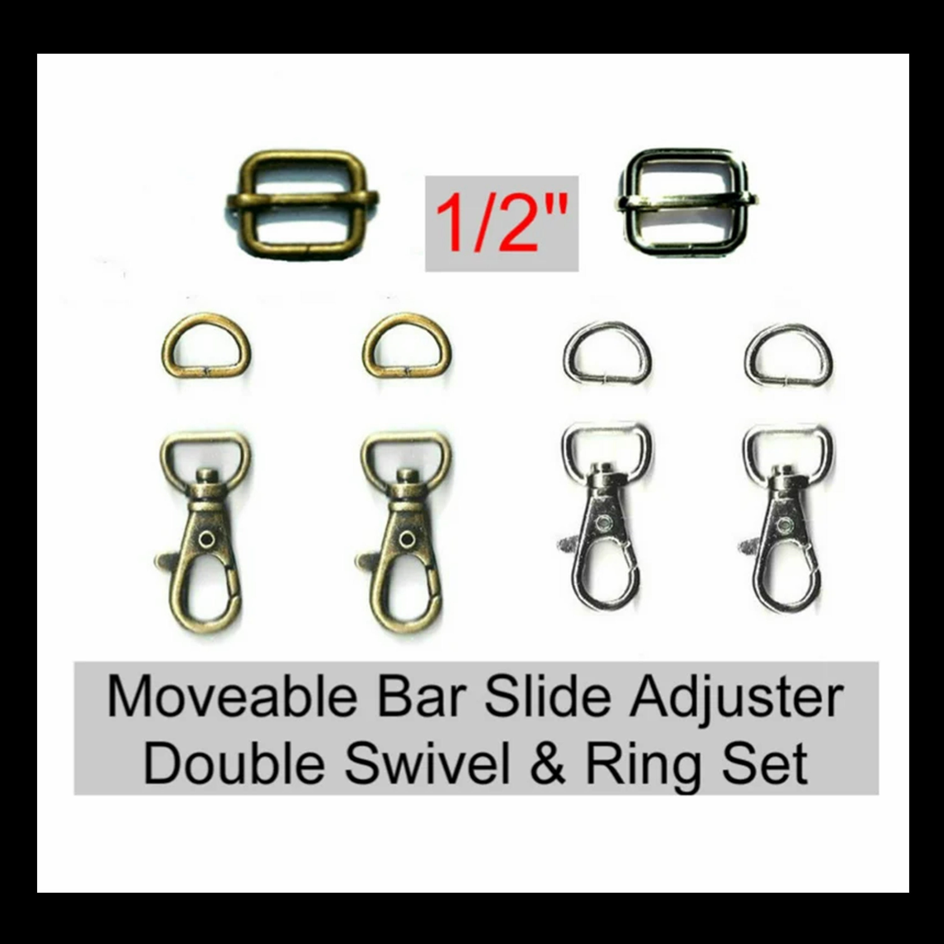 Small Swivel Hook and D Ring 