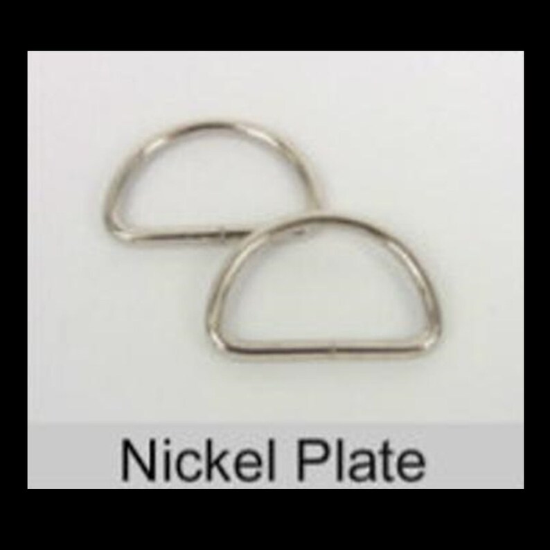 20 30 or 40 PIECES 1 Split D Rings 1 Inch 12 | Etsy