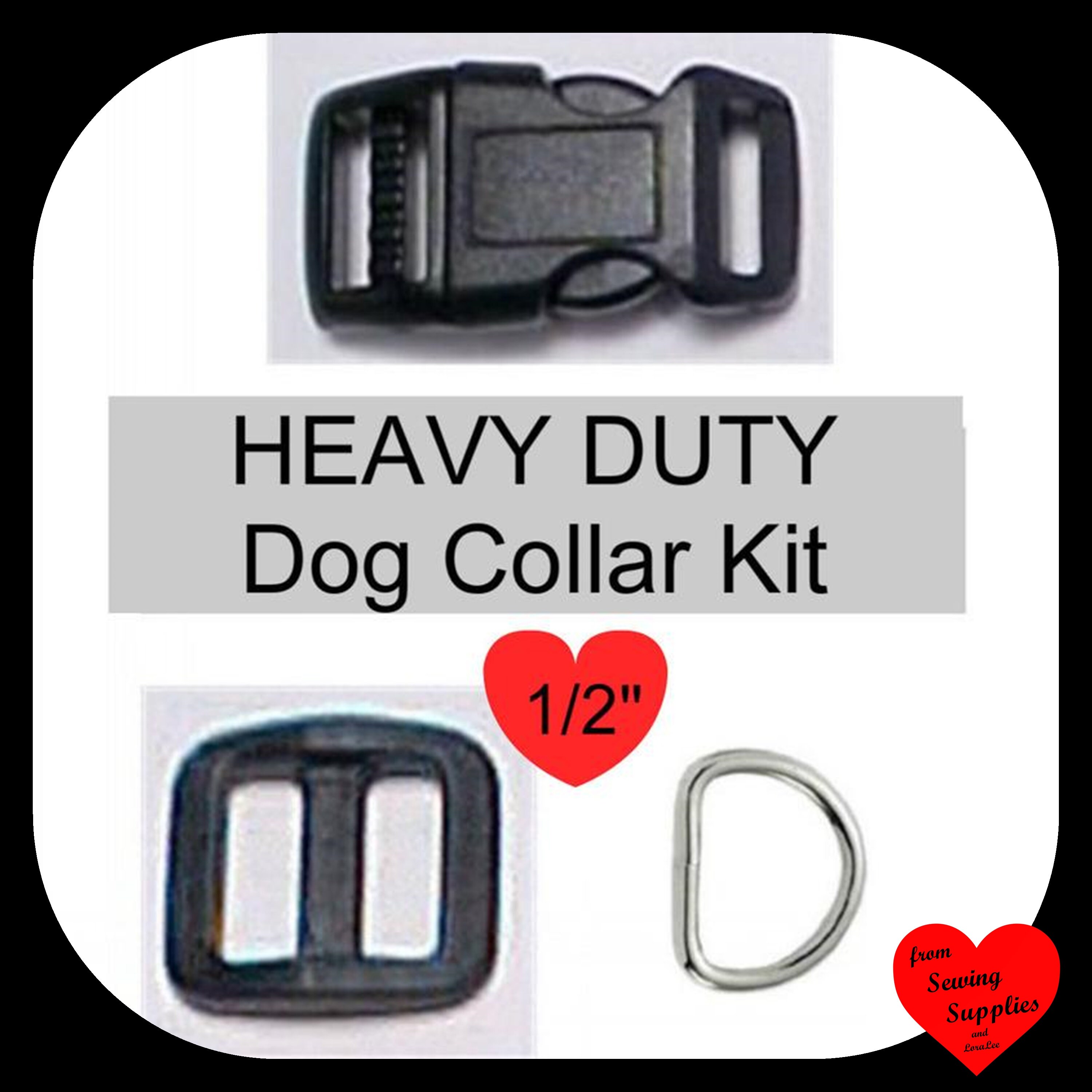 10 SETS 1/2 Dog Collar Kits 1/2 Inch 30 Pieces Etsy Australia