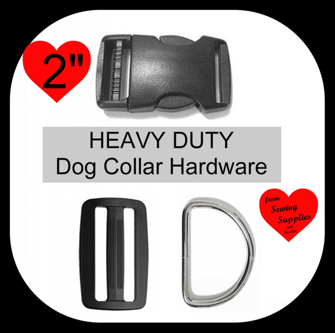 4 SETS 2 Large Dog Collar Kits 2 Inch 15 Pieces Etsy