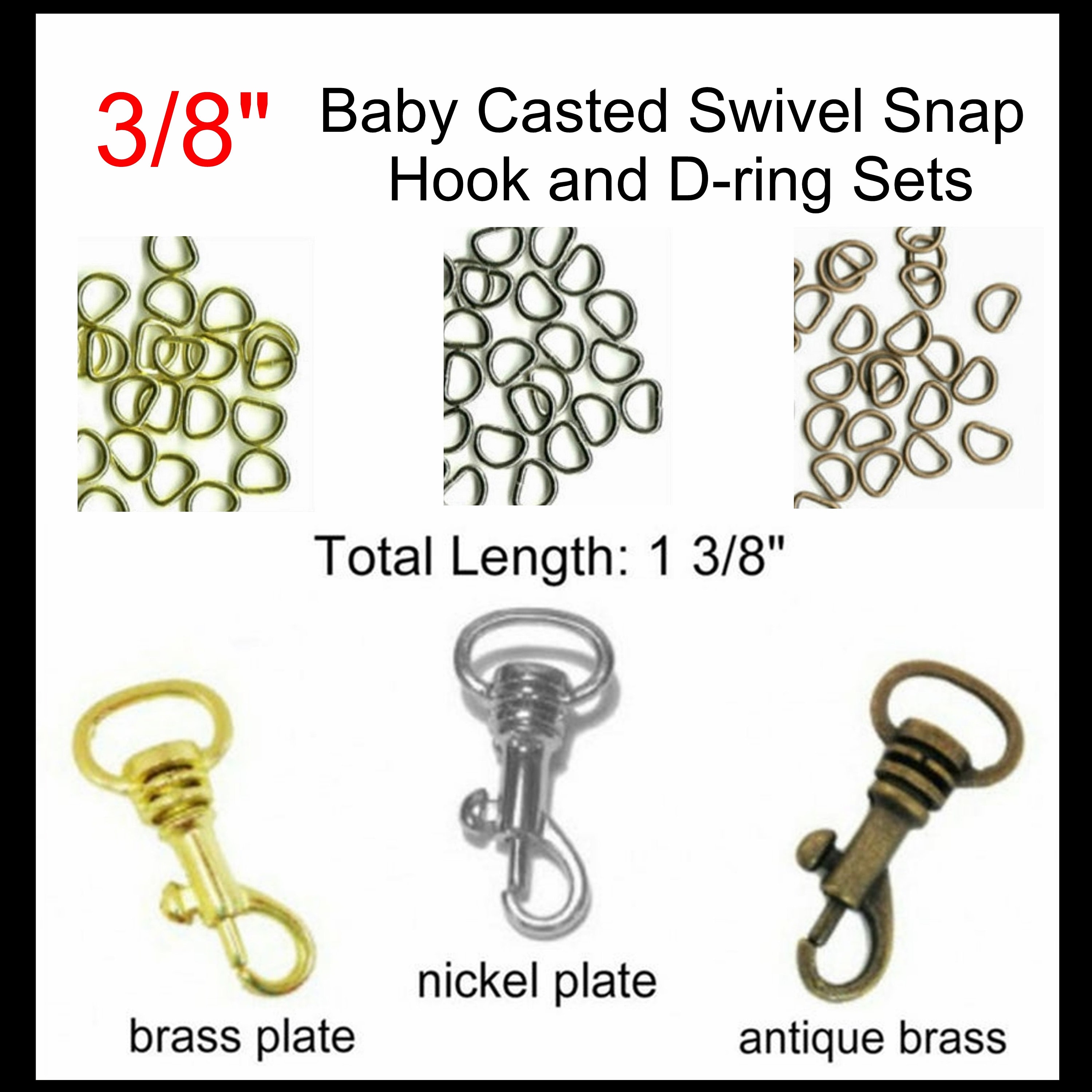 Swivel Hook D Ring 