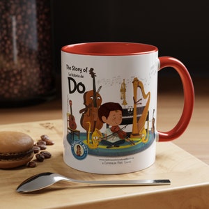 Taza La Historia De Do Taza de libro para niños Taza de café Storytime Regalo para amantes de los libros para niños