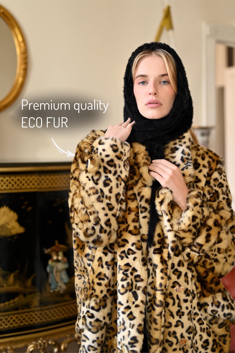 Winter coat, vintage warm fur luxury coats, woman fur jacket, womans oversized long coat, luxury gift coat, winter clothing, fur coat woman