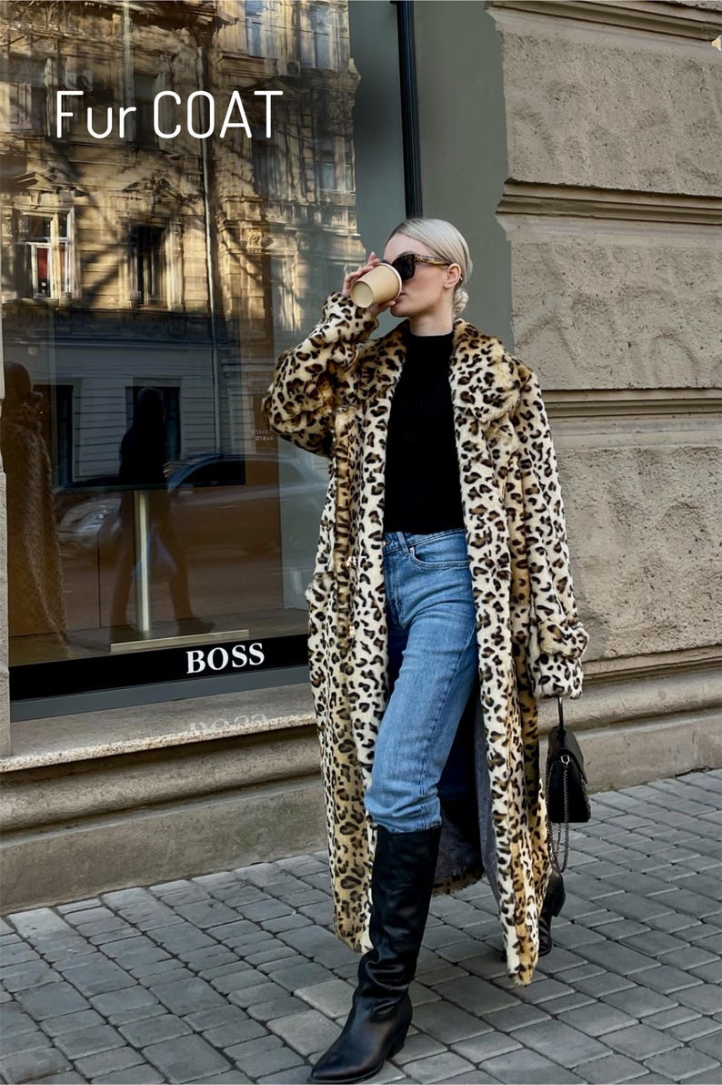 Winter coat, vintage warm fur luxury coats, woman fur jacket, womans oversized long coat, luxury gift coat, winter clothing, fur coat woman
