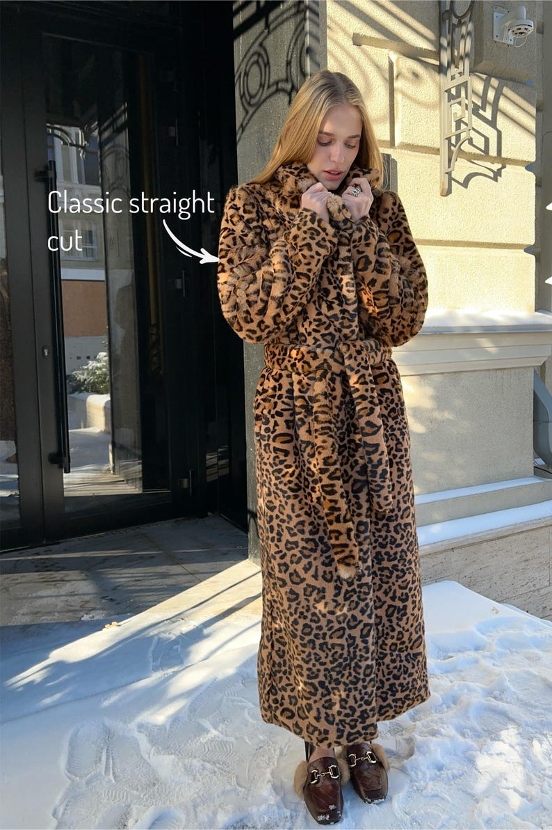 Women Winter Short Fur Jacket Vintage Chic Overcoat