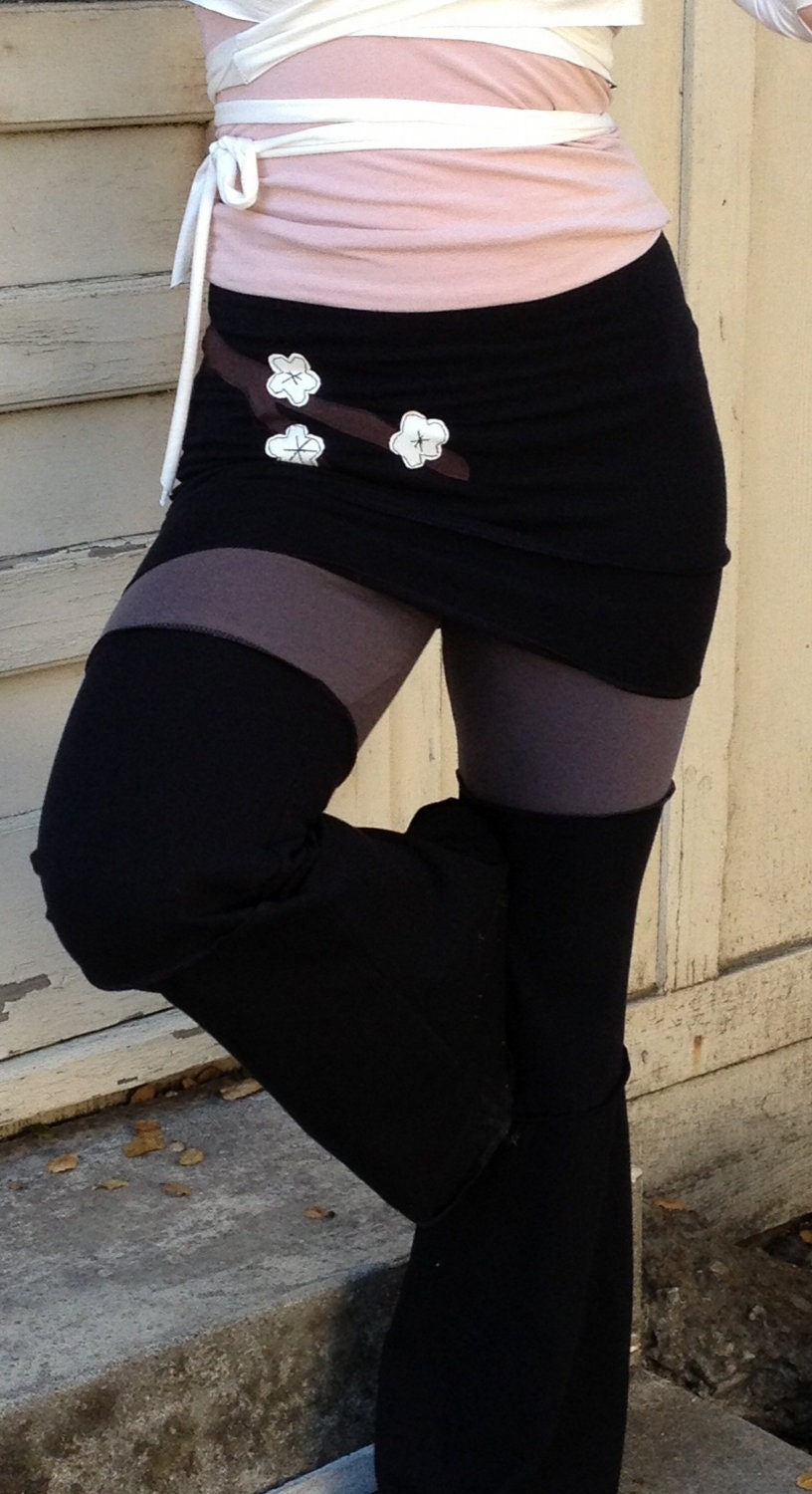 Womens Yoga Pants, Cherry Blossom Devi Pants