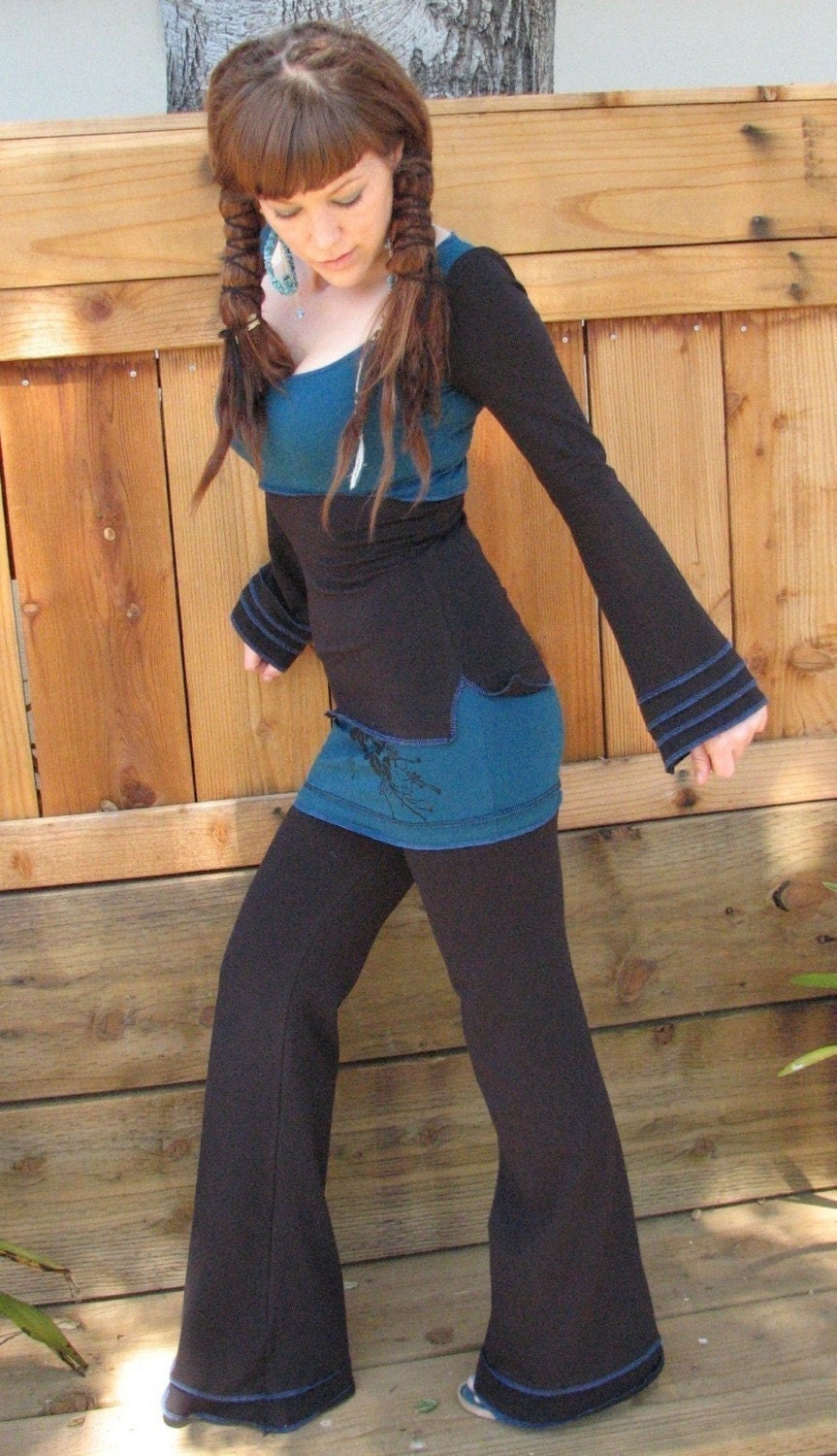 Herban Devi Women Yoga Pant, custom clothing, organic yoga pants petite and plus sizes